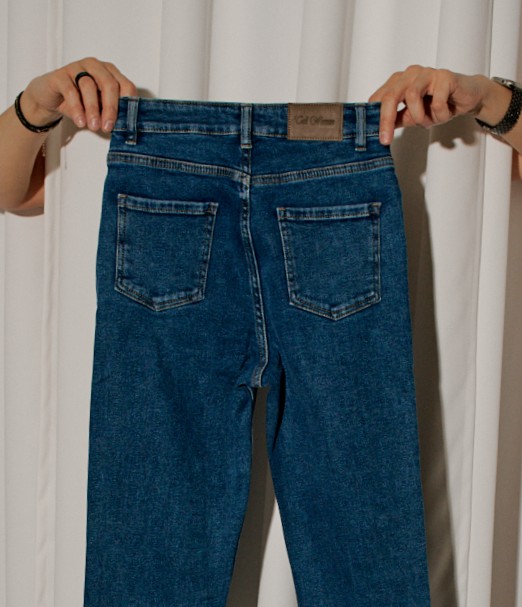 ДЖИНСЫ С ЭЛАСТАНОМ